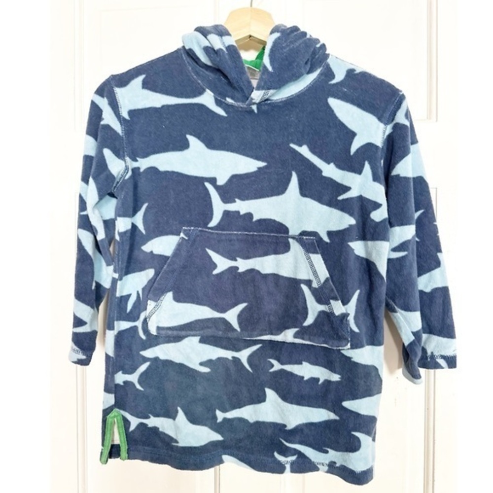 Mini Boden Terry Swim Boys Coverup Sz 7-8